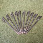  стандартный Snow Peak (snowpeak) solid крепление, опора k20 10 шт. комплект R-102 палатка * брезент аксессуары кованый колок выгода 10шт.@SET