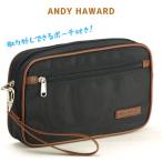  Anne ti Howard ANDY HAWARD 25787 рука есть сумка маленький сумка ввод ручная сумочка 24×15×4cm чёрный / чай 