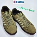 ショッピングスエード K-SWISS コート タイブレーク2 スエード COURT TIEBREAK2 SDE ケースイス メンズ ベロア ローカット 天然皮革 男性 スニーカー Bオリーブ