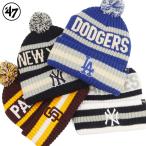 ショッピングBrand ’47BRANDフォーティーセブン ポンポン付きニット帽 カフニット MLB