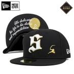 別注 ニューエラ キャップ 帽子 59FIFTY SAMURAI ブラック