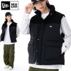 ショッピングダウンベスト ニューエラ ダウンベスト コーデュロイ 無地