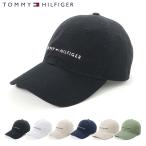 トミーヒルフィガー キャップ 帽子 サイズ調整 HILFIGER LOGO ブラック TOMMY HILFIGER メンズ