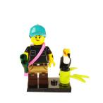 LEGO bird часы .- Mini fig