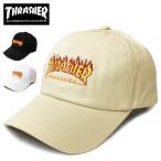 スラッシャー キャップ メンズ レディース THRASHER cap 帽子 フレームロゴ ブラック ホワイト ベージュ スケート スケーター ローキャップ
