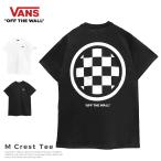 VANS バンズ Ｔシャツ 半袖 M Crest Tee  ブランド ロゴ メンズ レディース スケート ストリート 123R1012300