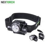 NEXTORCH( next -chi)hiStar Headlamp With Helmet Mount [ белый / красный LED двойной NVG крепление соответствует передняя фара ][2300 люмен ]