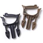 Duraflex(te.la Flex )Snap On Male Buckle 1 дюймовый [2 цвет ]
