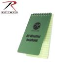 Rothco( Rothco )All-Weather Waterproof Notebook 3"×5" [ водонепроницаемый Note ][Olive Drab]