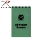 Rothco( Rothco )All-Weather Waterproof Notebook 4"×6" [ водонепроницаемый Note ][Olive Drab]