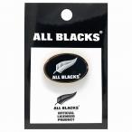 【ALL BLACKS】 オールブラックス ピンバッジ (ロゴ：プリント) ラグビー ニュージーランド代表 オフィシャルグッズ AB33227