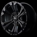 マルカ ホイール ナイトロパワー ジャベリン ランドクルーザープラド 150系 MID 【17×8.0J 6-139.7 INSET20 セミグロスブラック】 1本単品