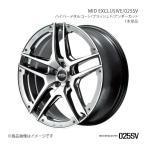 MID WHEELS/EXE5 フィット GD系 アルミホイール1本【15×5.5J 4-100 INSET43 BRP】-