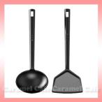 イケア IKEA RUFSIG 中華調理器具 2点セット おたま＆フライ返し 送料無料
