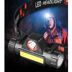 ヘッドライト led ヘルメットライト 軽量 明るい ヘルメット 防水 防災 懐中電灯 led 強力 釣り キャンプ 登山 作業用 アウトドア  LE-1