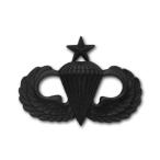 アメリカ陸軍 技能章 - パラシュート戦闘降下 シニア章 戦闘服用胸章 米軍 ミリタリーバッジ