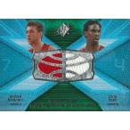 アンドレア バルニャーニ / クリス ボッシュ NBAカード 2008/09 SPx Winning Materials Combo / Andrea Bargnani / Chris Bosh
