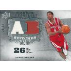 アーロン ブルックス NBAカード 2007/08 UD Chronology Stitches In Time 50枚限定！（20/50）/ Aaron Brooks