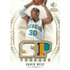 デビット ウエスト NBAカード 2008/09 SP Rookie Threads SP Threads Patch / David West