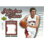 アンドレア バルニャーニ NBAカード 06/07 UD Chronology Stitches in Time 199枚限定!(121/199) / Andrea Bargnani