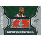 バロン デービス NBAカード 2007/08 SPｘ Winning Materials Jersey Numbers / Baron Davis