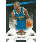 デビット ウェスト NBAカード 2009/10 Panini Threads Jerseys 100枚限定！（066/100）/ David West