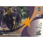 デレック フィッシャー Derek Fisher NBAカード 02/03 Upper Deck All Star Authentics Warm Ups
