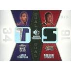 NBAカード Jason Thompson/Marreese Speights 08/09 SP Rookie Threads Rookie Threads Dual Patch 25/25