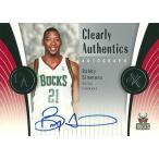 ボビー・シモンズ NBAカード Bobby Simmons 06/07 E-X Clearly Authentics Autographs
