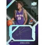ロビン・ロペス NBAカード Robin Lopez 08/09 UD Black Rookie Signed Jersey Pieces 14/50