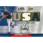 ドリュー・ポメランツ MLBカード Drew Pomeranz 2009 UD USA Triple Jersey Autographs
