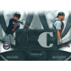 MLBカード Joe Mauer / Brian McCann 2010 Bowman Sterling Dual Relics 140/199