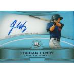 ジョーダン・ヘンリー MLBカード Jordan Henry 2010 Bowman Platinum Prospects Autographs Refractors