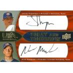 MLBカード Jacob Thompson / Nick Maronde 2008 USA Baseball Today and Tomorrow Signatures Black 207/295
