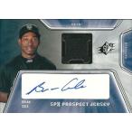 ブライアン・コール MLBカード Brian Cole 2001 SPx Autographed Prospect Jersey