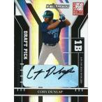 コリー・ダンラップ MLBカード Cory Dunlap 2004 Donruss Elite Extra Edition Draft Pick Autographs Turn of the Century 086/100