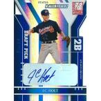 J.C.・ホルト MLBカード J.C. Holt 2004 Donruss Elite Extra Edition Draft Pick Autographs Status 44/50