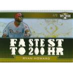 ライアン・ハワード MLBカード Ryan Howard 2011 Topps Triple Threads Relics Gold 4/9
