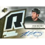 ライアン・ホイットニー NHLカード Ryan Whitney 2005/06 SPx Rookie Jersey Autographs 1342/1999