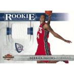 デリック・フェイバーズ NBAカード Derrick Favors 10/11 Panini Threads Rookie Collection Materials 205/399