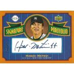 松井秀喜 MLBカード 2004 Upper Deck Play Ball Signature Portfolio 17/25