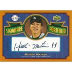 松井秀喜 MLBカード 2004 Upper Deck Play Ball Signature Portfolio 04/10