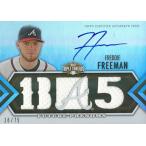 フレディ・フリーマン MLBカード Freddie Freeman 2012 Topps Triple Threads Jersey Autographs 16/75
