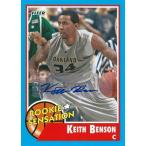 キース・ベンソン NBAカード Keith Benson 11/12 Fleer Retro Autographs