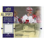 マット・ポスケイ ラクロスカード Matt Poskay 2011 UD World Sports All-Sport Apparel Memorabilia