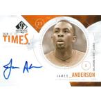 ジェームス・アンダーソン NBAカード James Anderson 2010 SP Authentic Sign of the Times