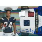ライアン・マシューズ NFLカード Ryan Mathews 2010 Panini Certified Freshman Fabric Auto Mirror Blue 31/50