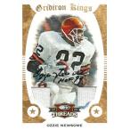 オジー・ニューサム NFLカード Ozzie Newsome 2009 Donruss Threads Gridiron Kings Jersey Autographs 08/25