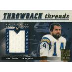 ダン・フォウツ NFLカード Dan Fouts 2000 Donruss Elite Throwback Threads 064/100