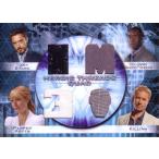 映画カード Tony Stark/Pepper Potts/James Rhodey Rhodes/Killian 2013 UD Iron Man 3 Heroic Threads Quad